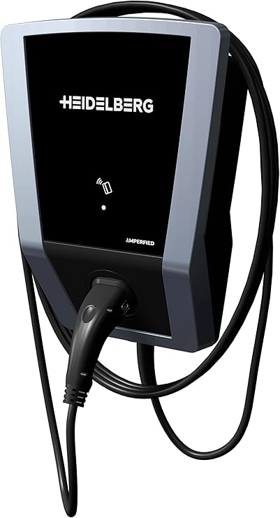 HEIDELBERG Wallbox with App Control 11 kW Charging Power §14 A Compliant Includes 5 m Charging Cable Up to Smart Charging Station Connect.Home