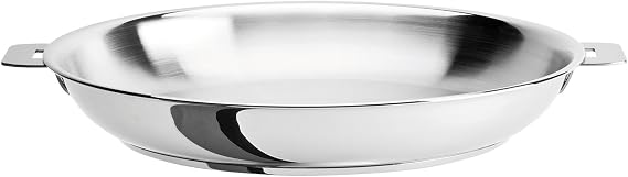 Cristel Casteline P22QMP Fryingpan, 8.5, Silver