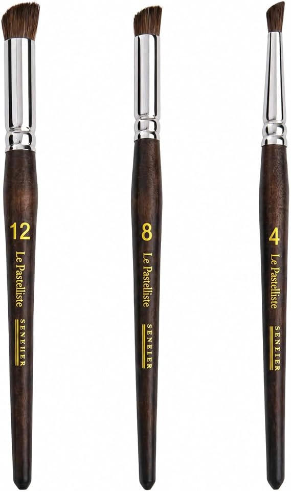 Sennelier Le Pastelliste Pastel Brush Set 3Pc