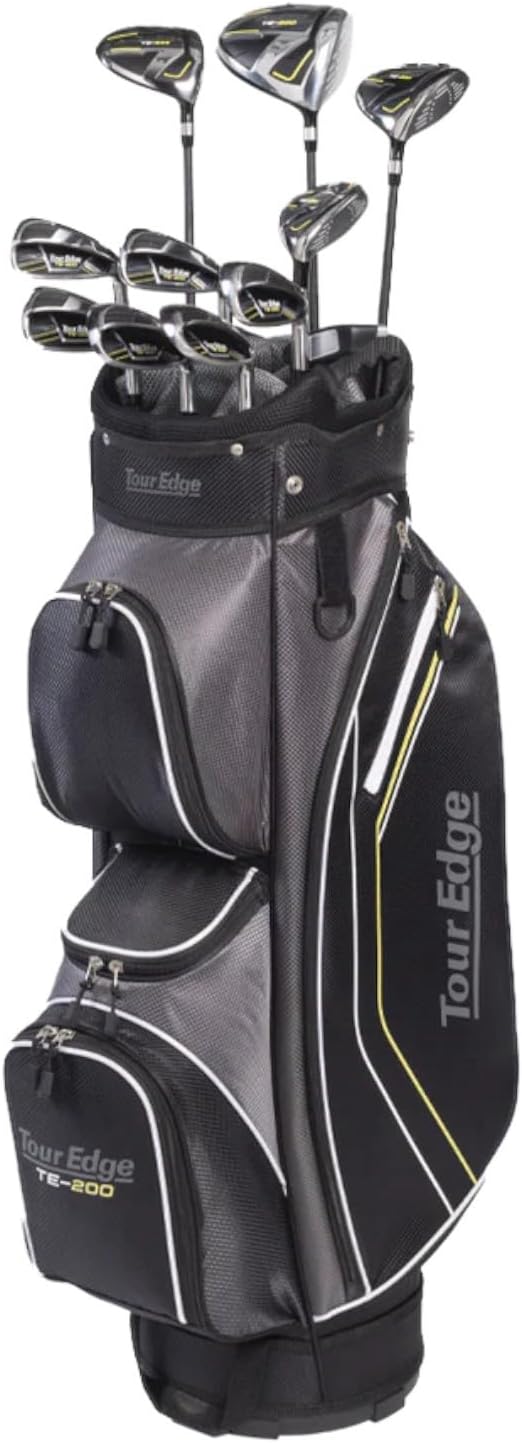 Tour Edge Golf LH TE-200 Complete Set with Bag Left Handed