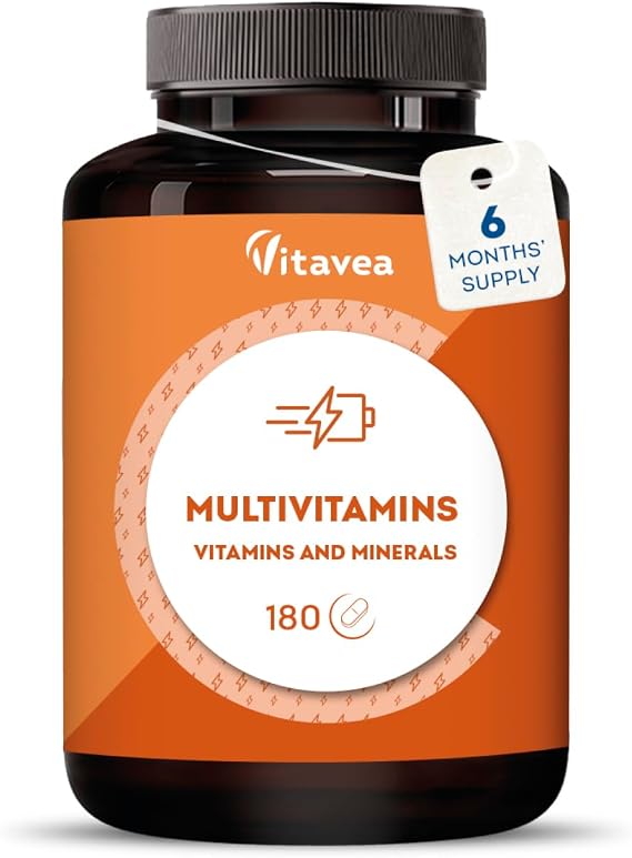 Multivitamins - for Men & Women – 25 Essential Nutrients - 6-Month Supply