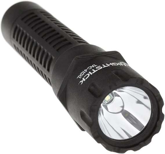Nightstick TAC-410XL Xtreme Lumens Polymer Tactical Flashlight-Rechargeable, 6.25-Inch, Black
