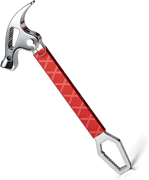 1.1 lb Multi-Function Claw Hammer,Adjustable Hammer Head,One-Piece,Rust-Proof