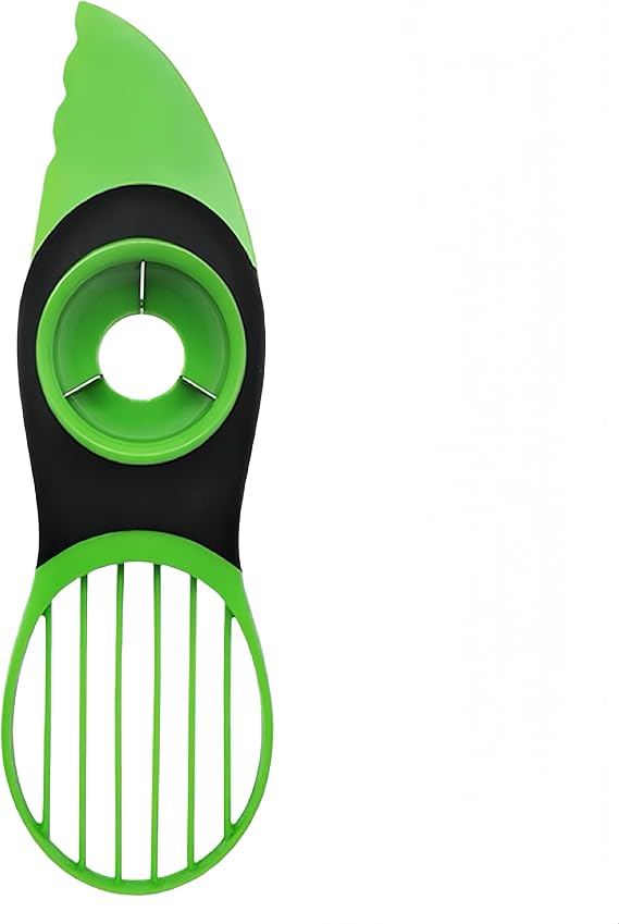 Avocado Cutter 3-in-1 Avocado Slicer, Multifunctional Kitchen Gadget Avocado Pitter Peeler Splitter, Fruit Cutter Slicer Tool