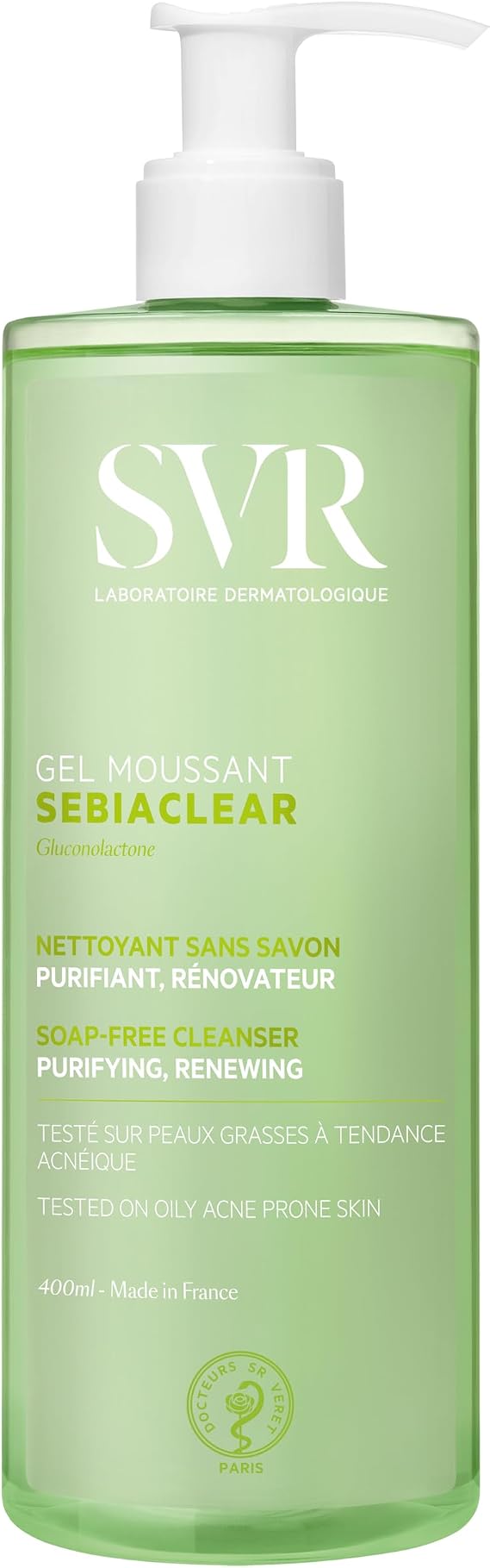 Svr Sebiaclear Gel Moussant, 400 ml