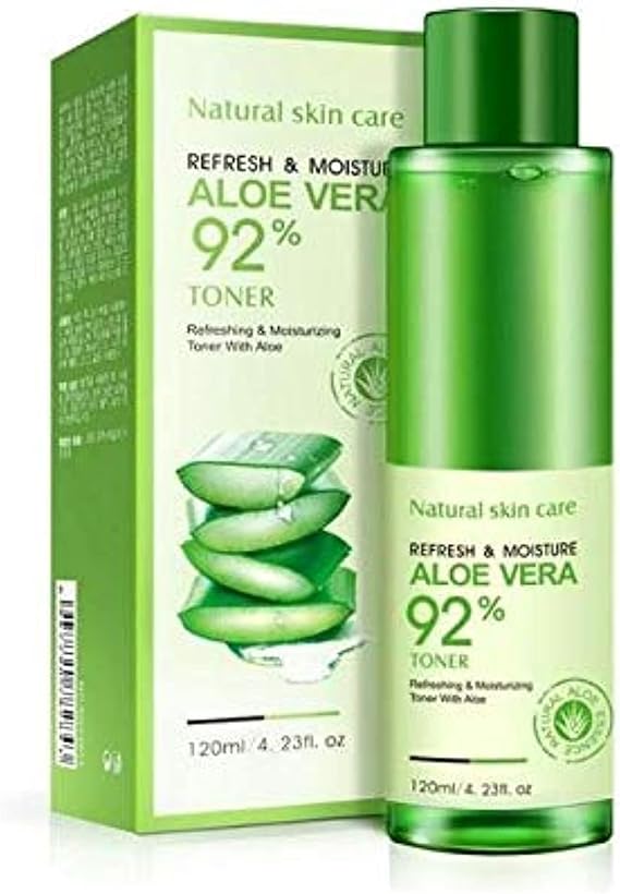 BIOAQUA 92% Aloe Vera Moisturizing Refreshing Toner 120ml