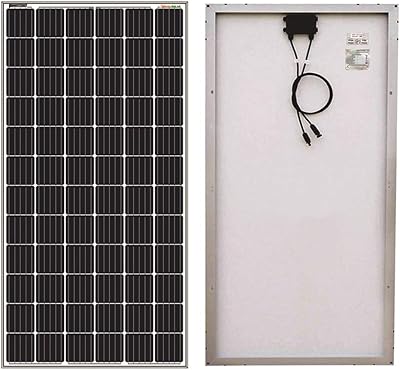 200 Watt 200W X 1Pcs 24 Volt 72 Cell Monocrystalline Mono Solar Panel. UL 1703 Certified High Efficiency Module.