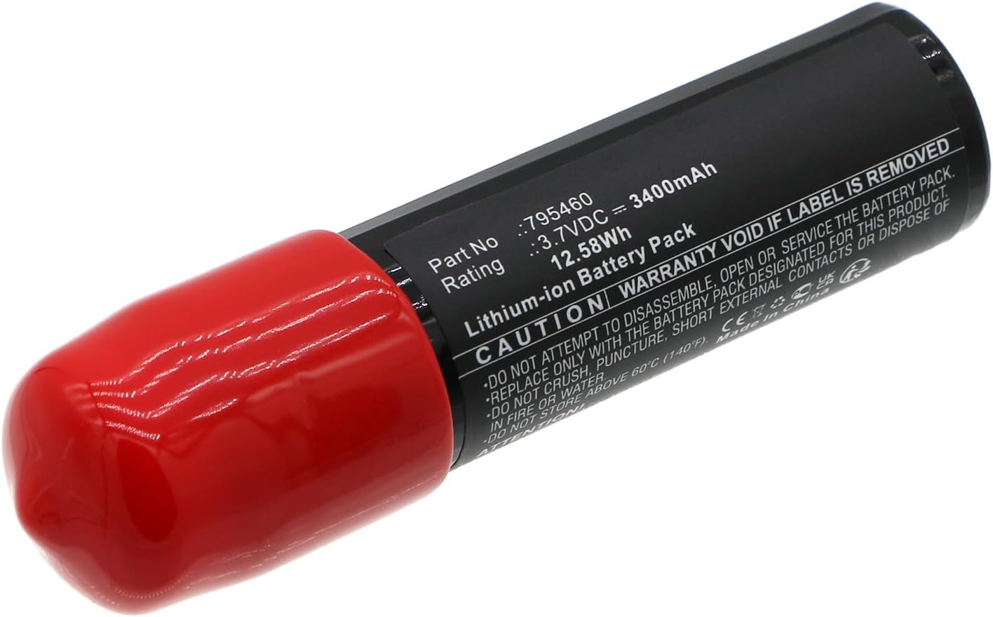Synergy Digital Equipment Battery, Compatible with Leica Disto D810 Equipment, Li-ion, 3.7V, 3400mAh Ultra High Capacity, Replacement for Leica 795460 Battery