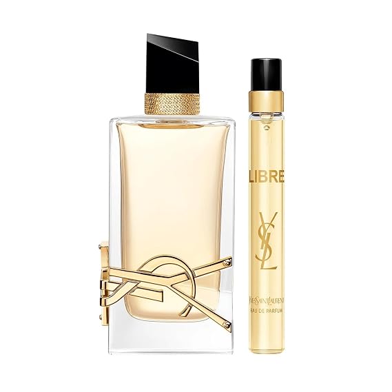 Libre by Yves Saint Laurent for Women - 2 Pc Gift Set 3oz EDP Spray, 0.33oz EDP Spray