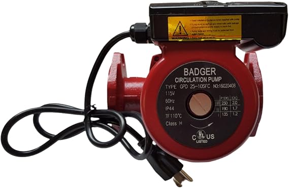 GPD25-10SFC 3 speed circulating pump