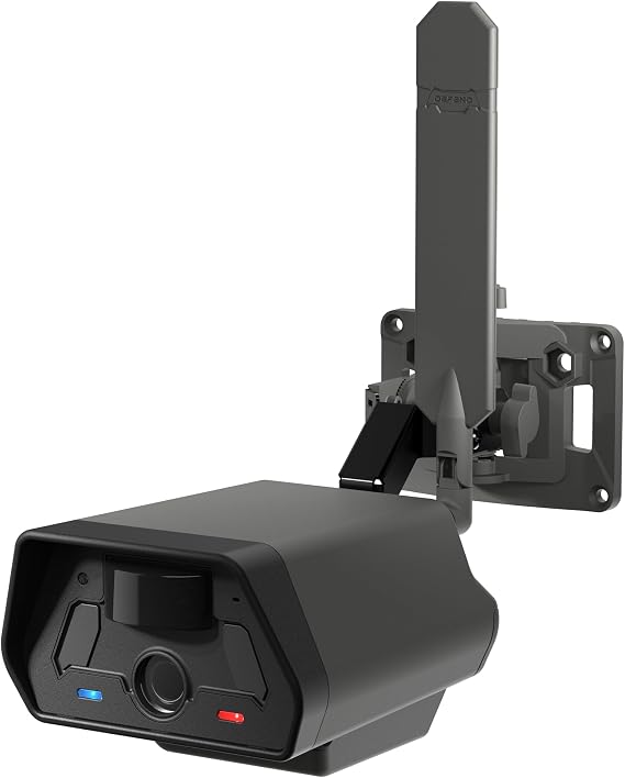 TACTACAM Defend 4G Cellular Security Camera, No WiFi Needed | LTE cellular connectivity; auto carrier selection; battery powered; live view; night vision; 4K photo, 1080p video