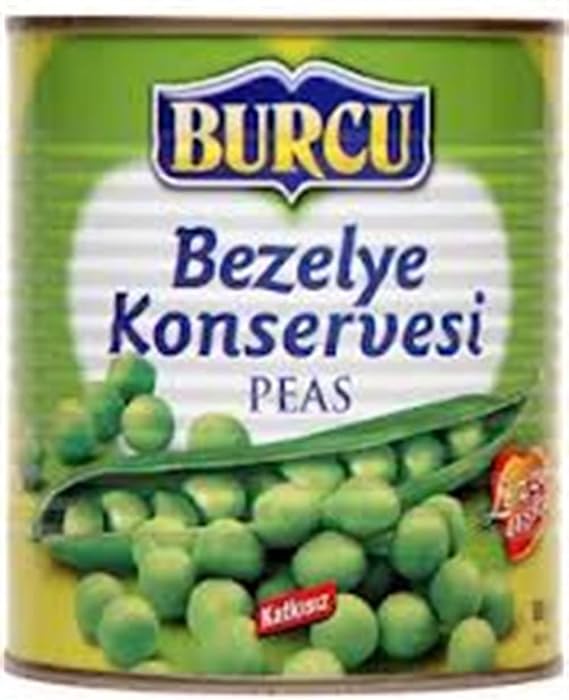 Burcu Bezelye Konservesi 830g
