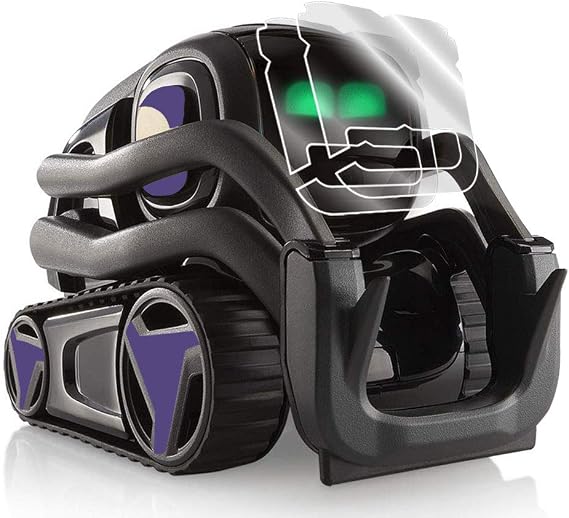 IPG for Vector Robot Face Screen Guard Decoration KIT Protector from Unexpected Attacks of Kids and Pets.Include Wheels&Body Set 7 Units Decals+2 Units Screen Protector (Lavender)