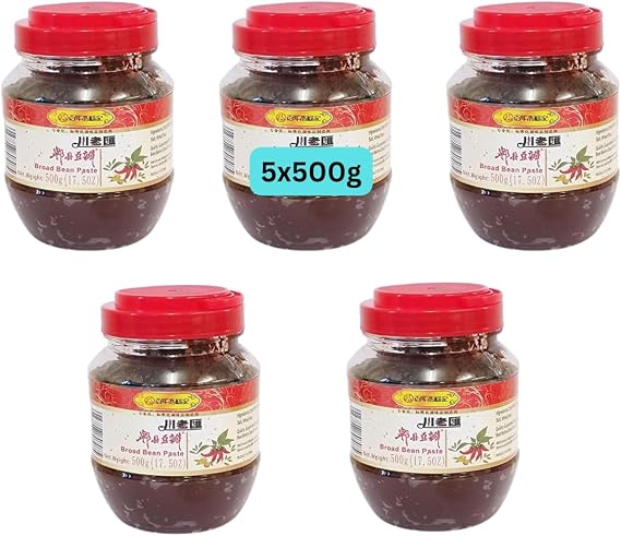 Doubanjiang Broad Bean Paste 500g (5x500g, Doubanjiang Broad Bean Paste)