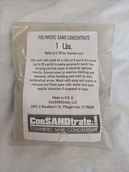 Polymeric Sand Concentrate 1 LB.- Mix with Dry Sand to Make 10 lbs. polymeric Sand