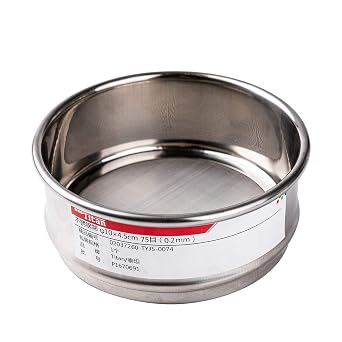 104.5cm 75 Mesh 304 Stainless Lab Sieves Economy Test Sieve 304 Stainless Steel Wire Cloth0.2mm