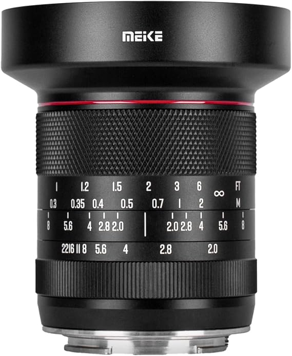 Meike 10mm F2.0 Ultra Wide Angle APS-C MF Lens for Sony E Mount Cameras