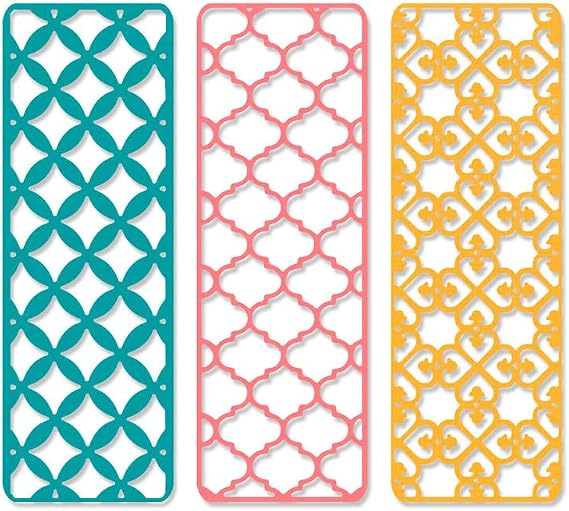 Sizzix Creative Backgrounds Dies, One Size, Multicolor