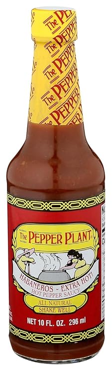 PEPPER PLANT Extra Hot Habanero Sauce, 10 FZ