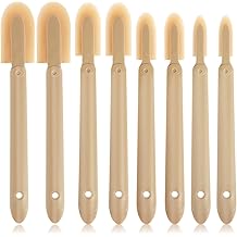 8Pcs Rubber Caulking Tool Kit Reusable Silicone Caulk Finishing Kit Grout Sealant Caulking Smoothing Tool Multifunctional for Kitchen Bathroom Window