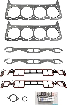 SIZZER MLS Engine Cylinder Head Gasket Kit for 350 CID Engine Gasket Kit 27-75611A03
