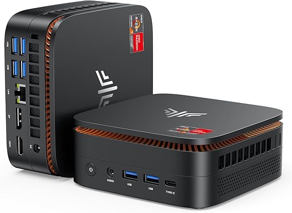 KAMRUI Hyper H1 AMD Ryzen 7 6800H Mini Gaming PC, 32GB RAM 1TB SSD Mini PC | 8C/16T, up to 4.7GHz,16MB L3 Smart Cache,Triple 4K Display/HDMI 2.0+DP1.4+USB3.2 Gen 2 Type-C/WiFi6/BT5.2/Mini Computers