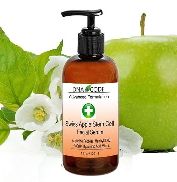 Magic Serum-Swiss Apple Stem Cell Complex Serum w/Argireline, Matrixyl 3000, Hyaluronic Acid, CoQ10. 4 OZ