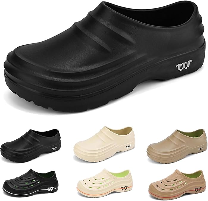 Armadillo Chef Shoes Unisex Water Resistant Non Slip Resistant Lightweight Waterproof for Work Clogs Shoes