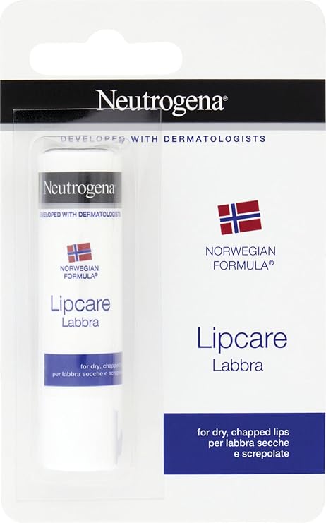 Neutrogena Norveç Formülü Dudak Balsamı Klasik Kuru Dudaklar için SPF 4, 4.8g
