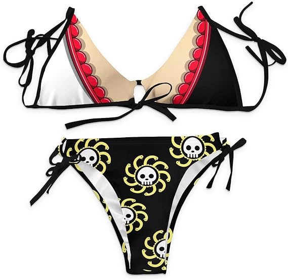 Boa-Hancock Cosplay Bikini,Anime Cosplay Tattoo Costume Bikini Set