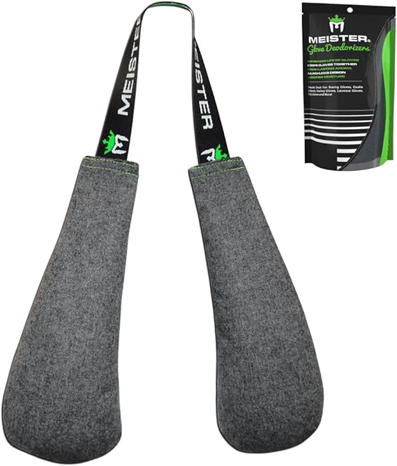 Meister Glove & Shoe Deodorizers - Absorbs Stink & Leaves Fresh - Cedar | Essential for boxing & sports gloves, shoes, cleats and bags with scented filling that helps absorb moisture and odor