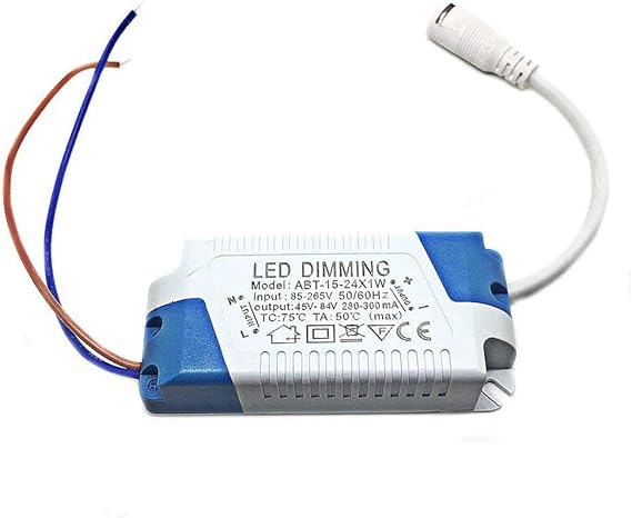 BSOD LED Driver 15-24W Dimming Transformers Power Supply AC85-265V to DC 45-84V 300mA Constant Current for LED Panel Light