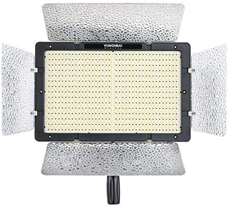 YONGNUO YN1200 Pro LED Video Light LED Studio Lamp, with 3200k-5600k Adjustable Color Temperature, for The SLR Cameras Camcorders, Like Canon Nikon Pentax Olympus Samsung Panasonic JVC etc.