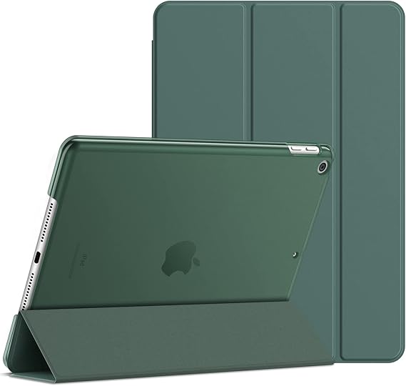 JETech Case for iPad (9.7-Inch, 2018/2017 Model, 6th/5th Generation), Smart Cover Auto Wake/Sleep (Misty Blue)