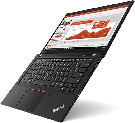 Lenovo ThinkPad T490 14" Full HD Business laptop, Intel Core i7-8565U (up to 4.60 GHz), 8GB Ram, 256GB SSD, Windows 10 Pro.