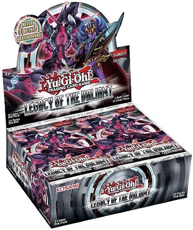 Yu-Gi-Oh Card TCG LEGACY OF THE VALIANT BOOSTER BOX