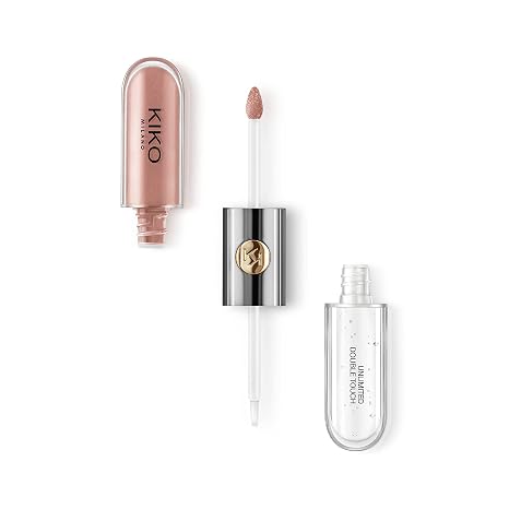 KIKO Milano Unlimited Double Touch 102 Lip Set with 3 Liquid Lipsticks with 2 Steps