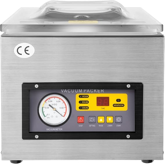 Stainless Steel Vacuum Sealer Vacuum Machine Industrial Automatic Sealer Packing Machine Film Welding Device Vacuum Sealer Chamber