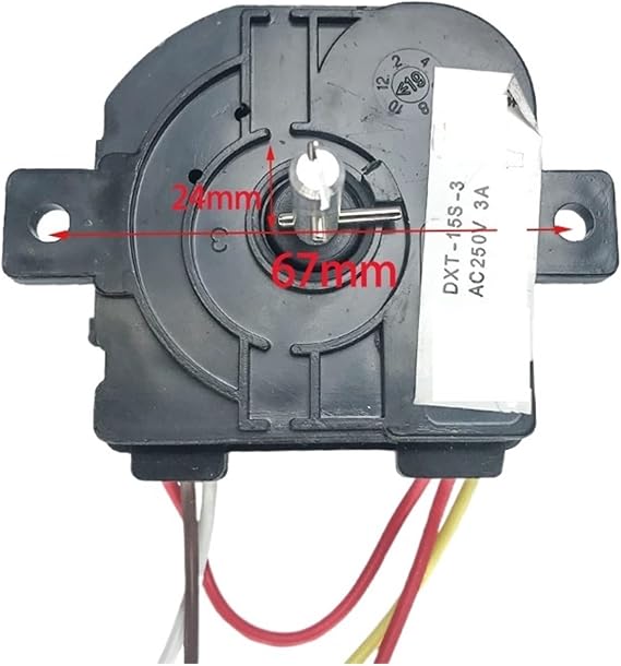 MiJob Semi-Automatic Double-Cylinder Washing Machine 4-Wire Single Series Timer Washing Switch Timer