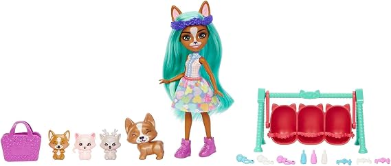 Enchantimals HLK86 Baby, Best ENCHNTMLS DL RVL 3, Multicoloured