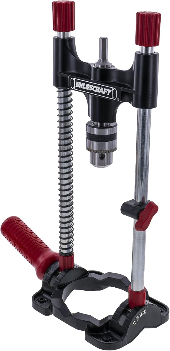 Milescraft DrillMate Portable Drill Guide Adjustable Precision Drilling Jig