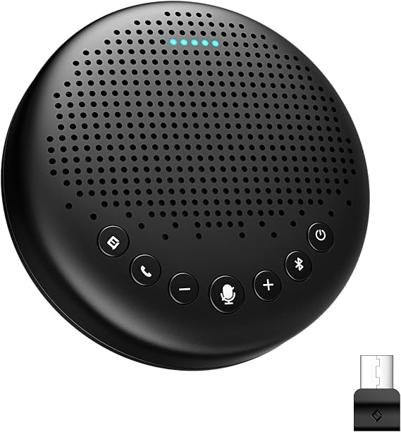 EMEET Luna Conference Speaker and Microphone, 360 Voice Pickup for 8 Users