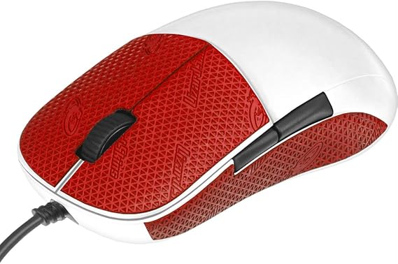 Lizard Skins DSP Computer Mouse Grip for PC Gaming Compatible Gaming Mouse Grip for PC 0.5mm Thickness Cut to Fit - Easy to Install 10 Colors (Crimson Red)