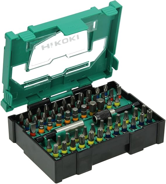 Hitachi 400.300.24 Stackable Accessory Bit Set (60-Piece)