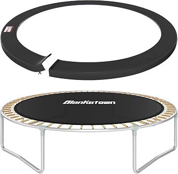 Trampoline Spring Cover, 10ft/12ft/14ft/15ft/16ft Trampoline Replacement Safety Pad, Waterproof Trampoline Accessories Pad for Round Frame