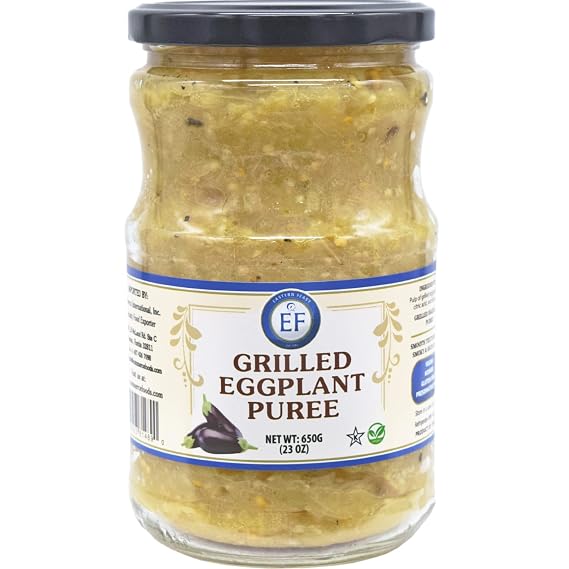Eastern Feast - Puree of Grilled Eggplant, 23 oz (650g)