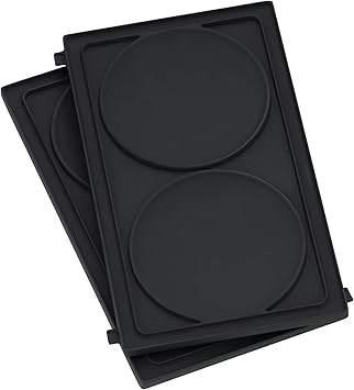 WMF 0415930011 Lono Snack Master Pancake Plate Set, Aluminium, Cromargan matt