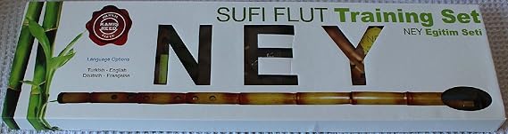 Turkish Ney Nay Flute + Dvd + Book + Cd (English German French Turkish) New
