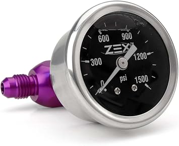 Zex-82341 Liquid Filled Pressure Gauge Kit
