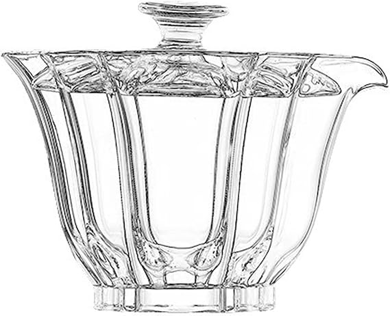 Practical Glass Tureen Glass Gaiwan Home Teas Brewing Tool Glass Texture Suitable For Observing Teas Leaf Unfurling